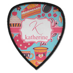 Dessert & Coffee Iron on Shield Patch A w/ Name and Initial