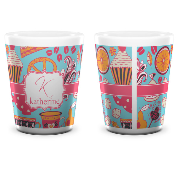 Dessert & Coffee Shot Glass - White - APPROVAL