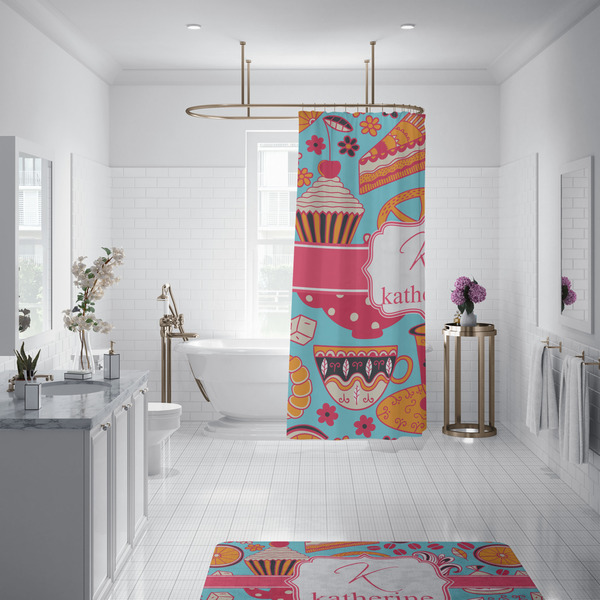Dessert & Coffee Shower Curtain - 70"x83"