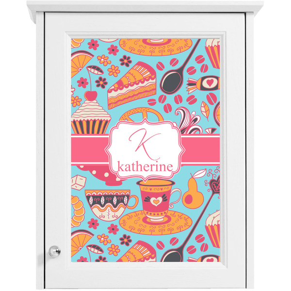 Dessert & Coffee Single Cabinet Decal