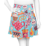 Dessert & Coffee Skater Skirt - X Small