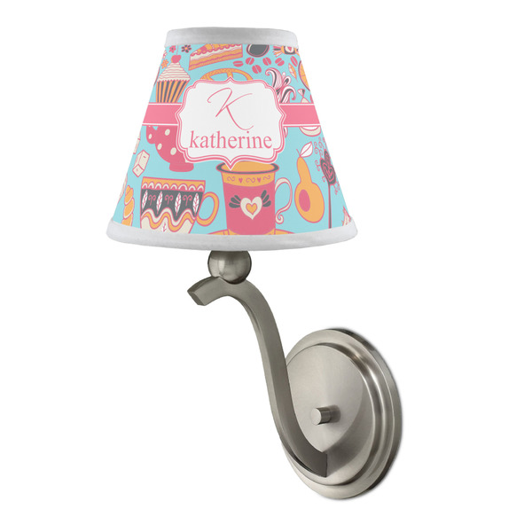 Dessert & Coffee Small Chandelier Lamp - LIFESTYLE (on wall lamp)