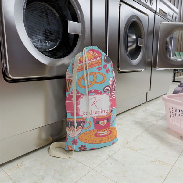 Dessert & Coffee Small Landry Bag - In Context