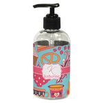 Dessert & Coffee Plastic Soap / Lotion Dispenser (8 oz - Small - Black) (Personalized)