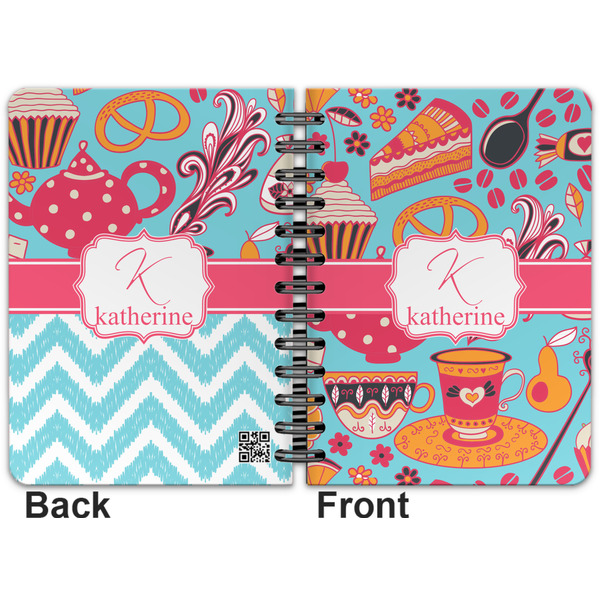 Dessert & Coffee Spiral Journal 5 x 7 - Apvl