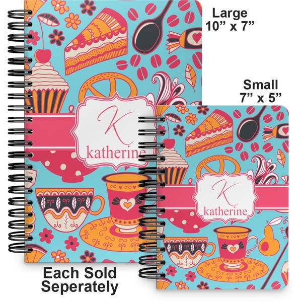 Dessert & Coffee Spiral Journal - Comparison