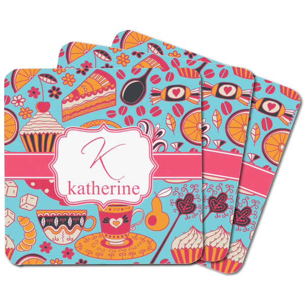 Dessert & Coffee Square Fridge Magnet - MAIN