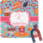 Dessert & Coffee Square Fridge Magnet (Personalized)