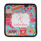Dessert & Coffee Iron On Square Patch w/ Name and Initial