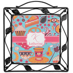 Dessert & Coffee Square Trivet (Personalized)