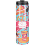 Dessert & Coffee Stainless Steel Skinny Tumbler - 20 oz (Personalized)