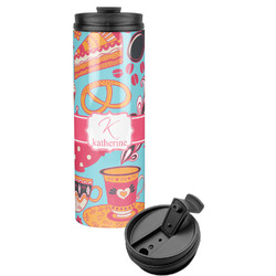 Dessert & Coffee Stainless Steel Skinny Tumbler (Personalized)