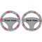 Dessert & Coffee Steering Wheel Cover- Front and Back