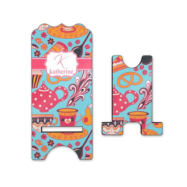 Dessert & Coffee Stylized Phone Stand - Front & Back - Small