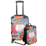 Dessert & Coffee Kids 2-Piece Luggage Set - Suitcase & Backpack (Personalized)