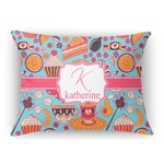 Dessert & Coffee Rectangular Throw Pillow Case (Personalized)