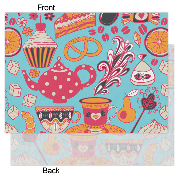 Dessert & Coffee Tissue Paper - Heavyweight - Large - Front & Back