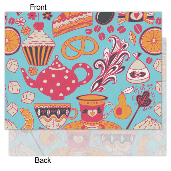 Dessert & Coffee Tissue Paper - Lightweight - Medium - Front & Back