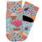 Dessert & Coffee Toddler Ankle Socks - Single Pair - Front and Back