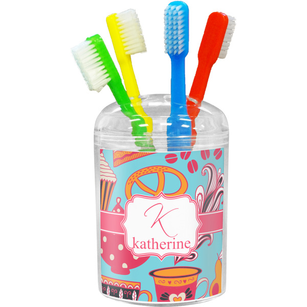 Custom Dessert & Coffee Toothbrush Holder (Personalized)