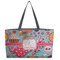 Dessert & Coffee Beach Totes Bag - w/ Black Handles (Personalized)