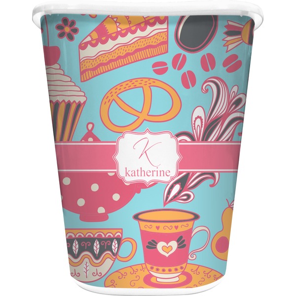 Custom Dessert & Coffee Waste Basket (Personalized)