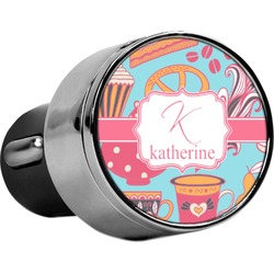 Dessert & Coffee USB Car Charger (Personalized)
