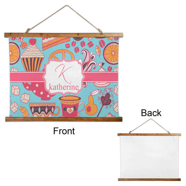 Dessert & Coffee Wall Hanging Tapestry - Landscape - APPROVAL