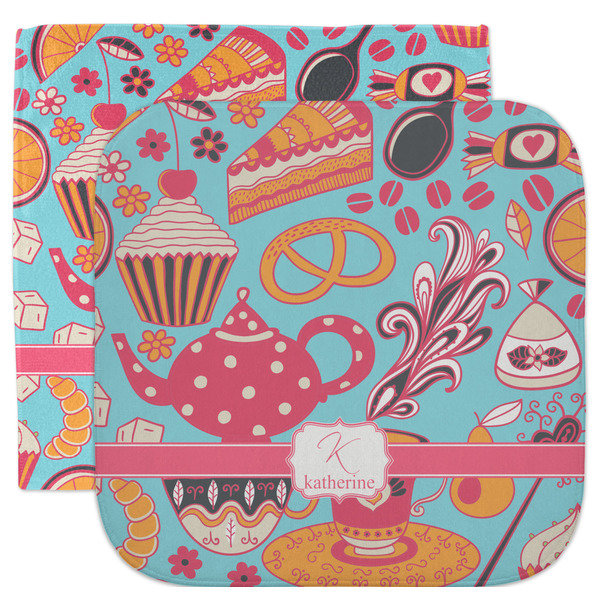 Custom Dessert & Coffee Facecloth / Wash Cloth (Personalized)
