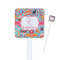 Dessert & Coffee Square Plastic Stir Sticks (Personalized)