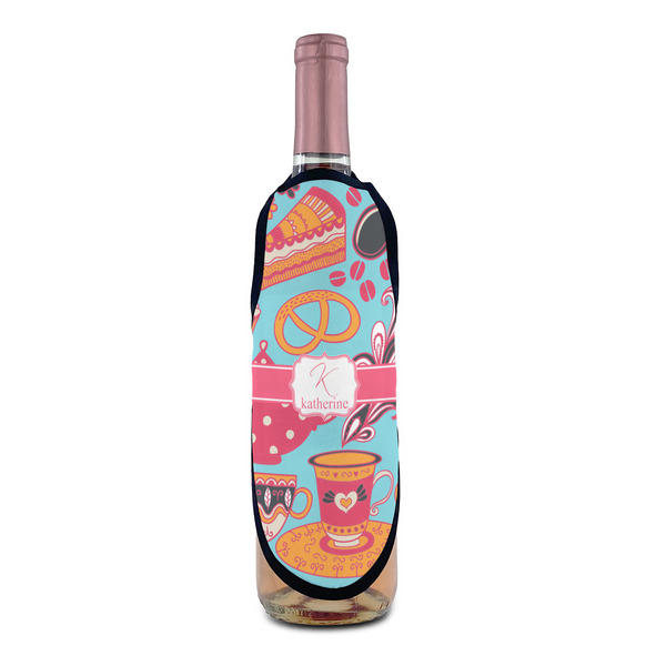 Dessert & Coffee Wine Bottle Apron - IN CONTEXT