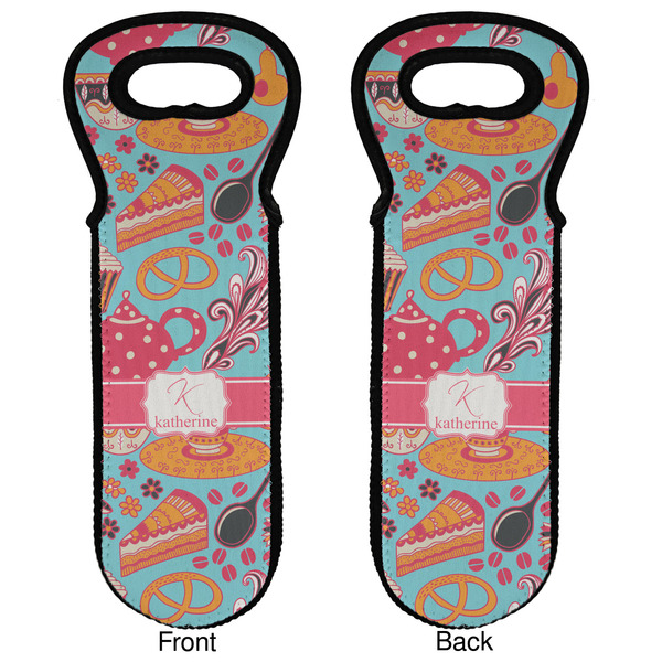 Dessert & Coffee Wine Tote Front & Back