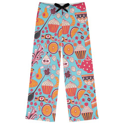 Dessert & Coffee Womens Pajama Pants - S
