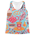 Dessert & Coffee Womens Racerback Tank Top - X Large