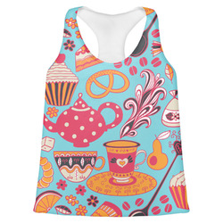 Dessert & Coffee Womens Racerback Tank Top