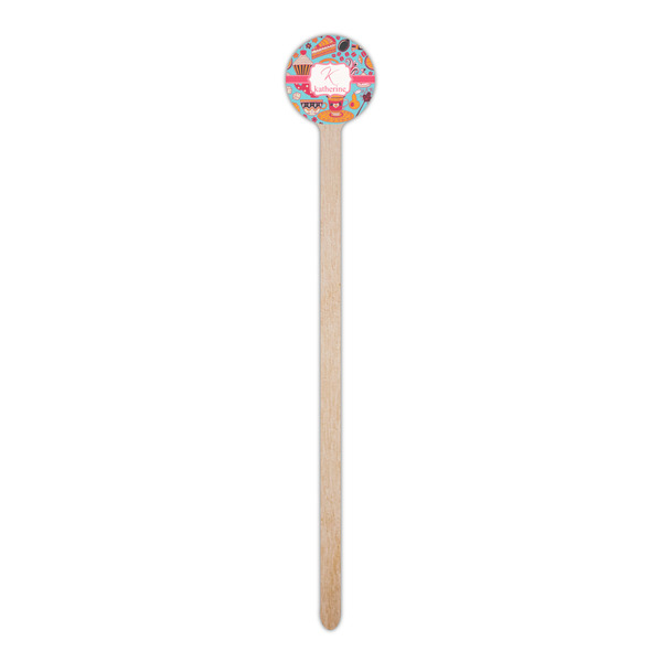 Dessert & Coffee Wooden 6" Stir Stick - Round - Single Stick
