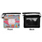 Dessert & Coffee Wristlet ID Cases - Front & Back