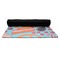 Dessert & Coffee Yoga Mat Rolled up Black Rubber Backing