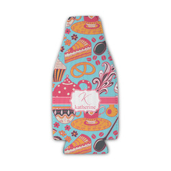 Dessert & Coffee Zipper Bottle Cooler (Personalized)