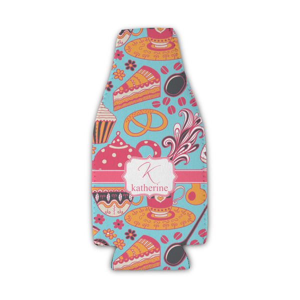 Custom Dessert & Coffee Zipper Bottle Cooler (Personalized)