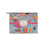 Dessert & Coffee Zipper Pouch - Small - 8.5"x6" (Personalized)