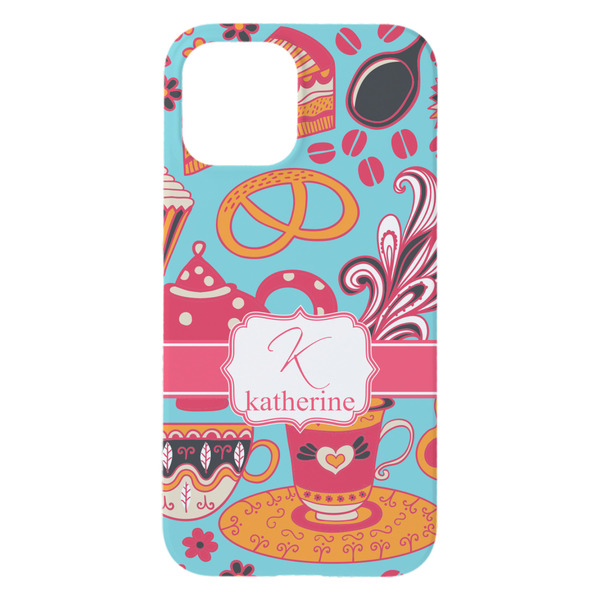 Dessert & Coffee iPhone 15 Pro Max Case - Back