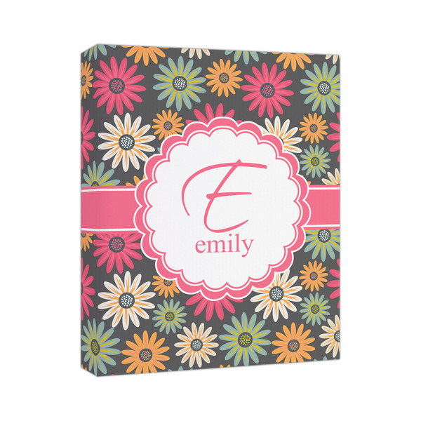 Custom Daisies Canvas Print (Personalized)