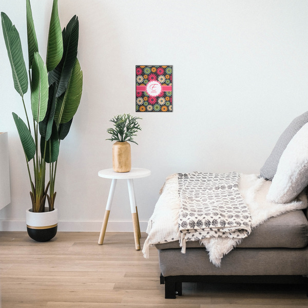 Daisies 11x14 Wood Print - In Context