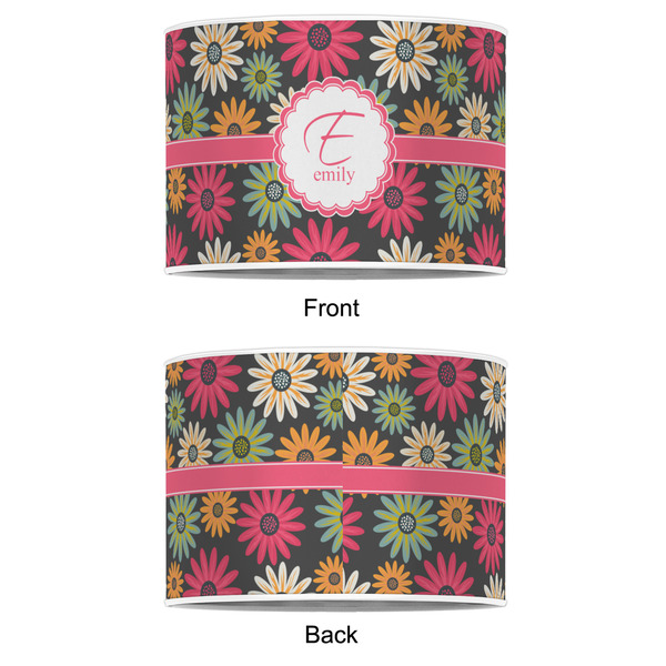 Daisies 12" Drum Lampshade - APPROVAL (Poly Film)