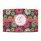 Daisies 12" Drum Lampshade - FRONT (Fabric)