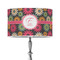 Daisies 12" Drum Lampshade - ON STAND (Poly Film)