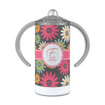 Daisies 12 oz Stainless Steel Sippy Cup (Personalized)