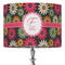 Daisies 16" Drum Lampshade - ON STAND (Fabric)