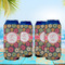 Daisies 16oz Can Sleeve - Set of 4 - LIFESTYLE